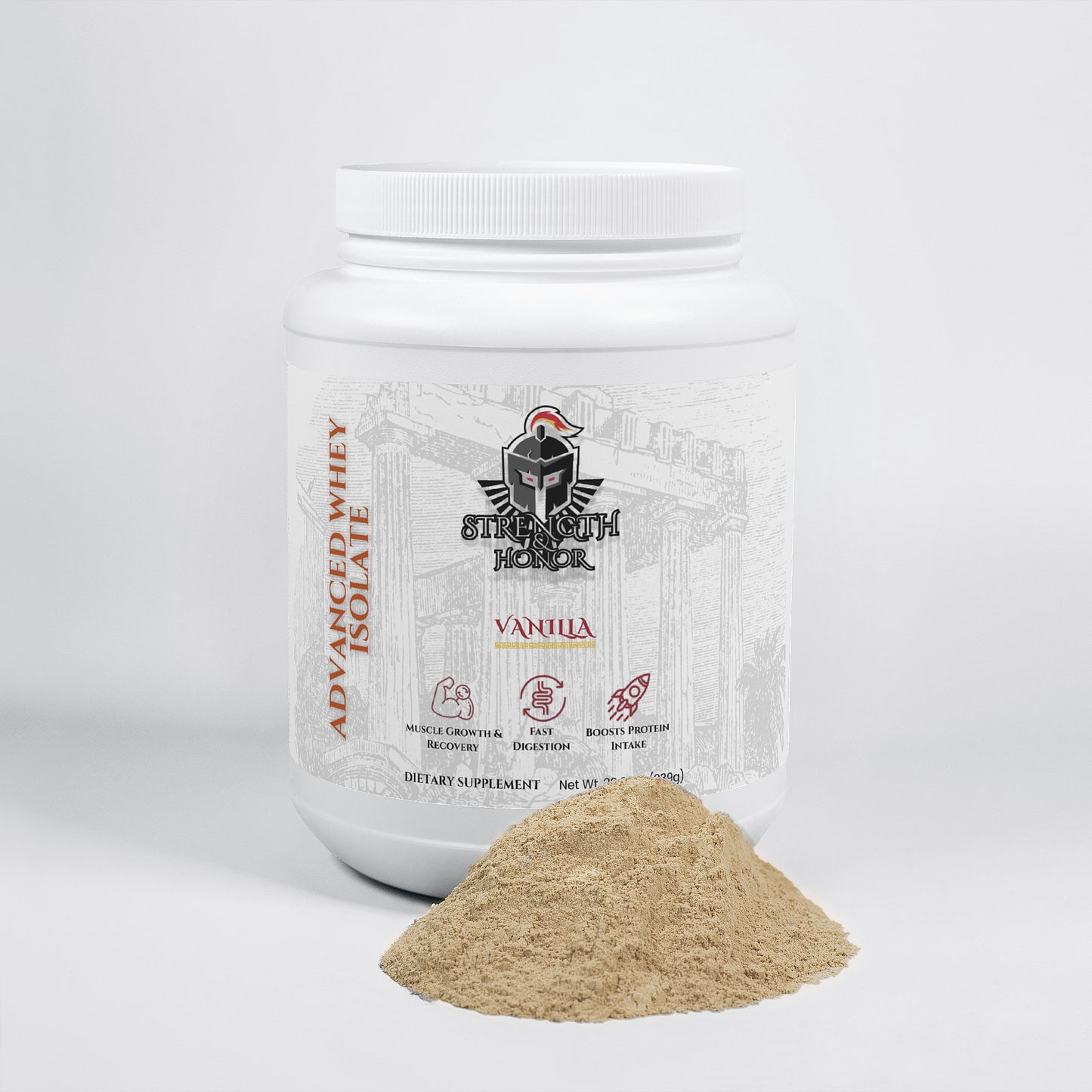 Advanced 100% Whey Protein Isolate (Vanilla)